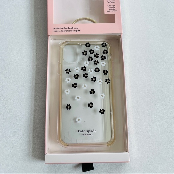 Kate Spade New Scattered Flowers with Jewels Wrap Case for iPhone 11 Pro Pro Max - Picture 3 of 5